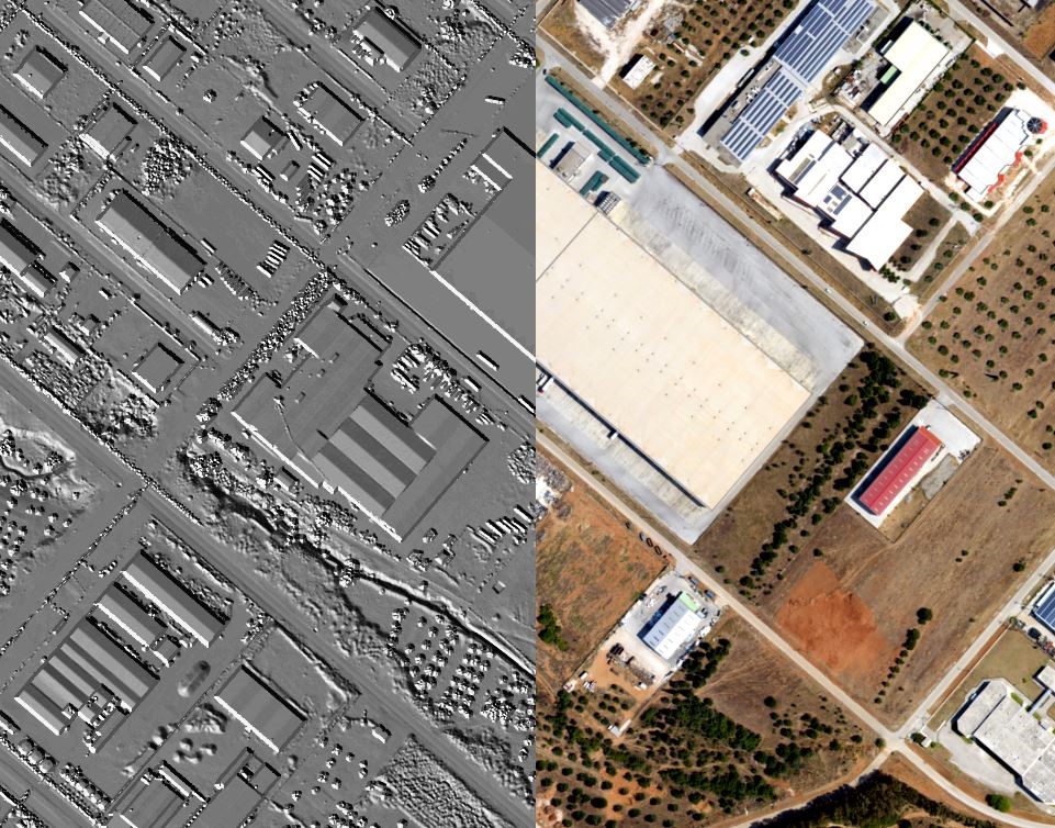 Airborne LIDAR remote sensing techniques for monitor 3D industrial